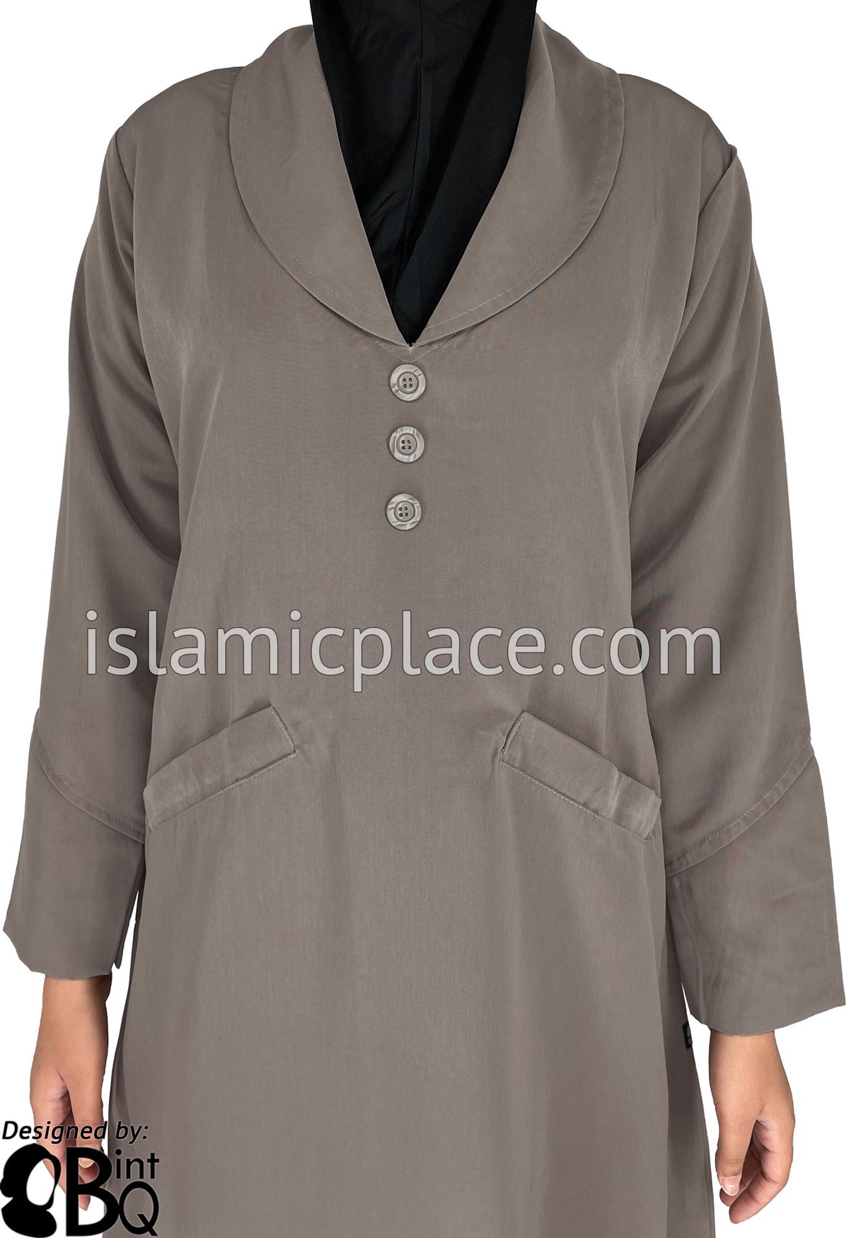 Mauve - Nabiha Stylish Abaya by BintQ - BQ232