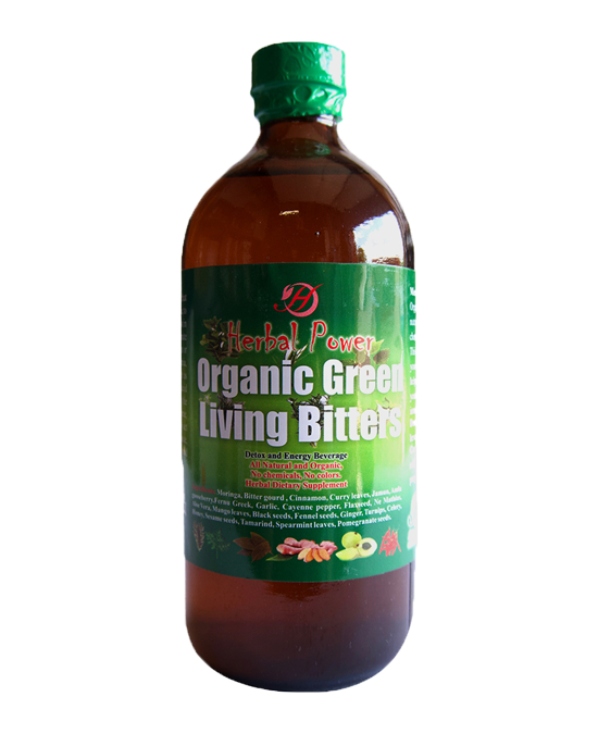 Organic Green Living Bitters 16oz