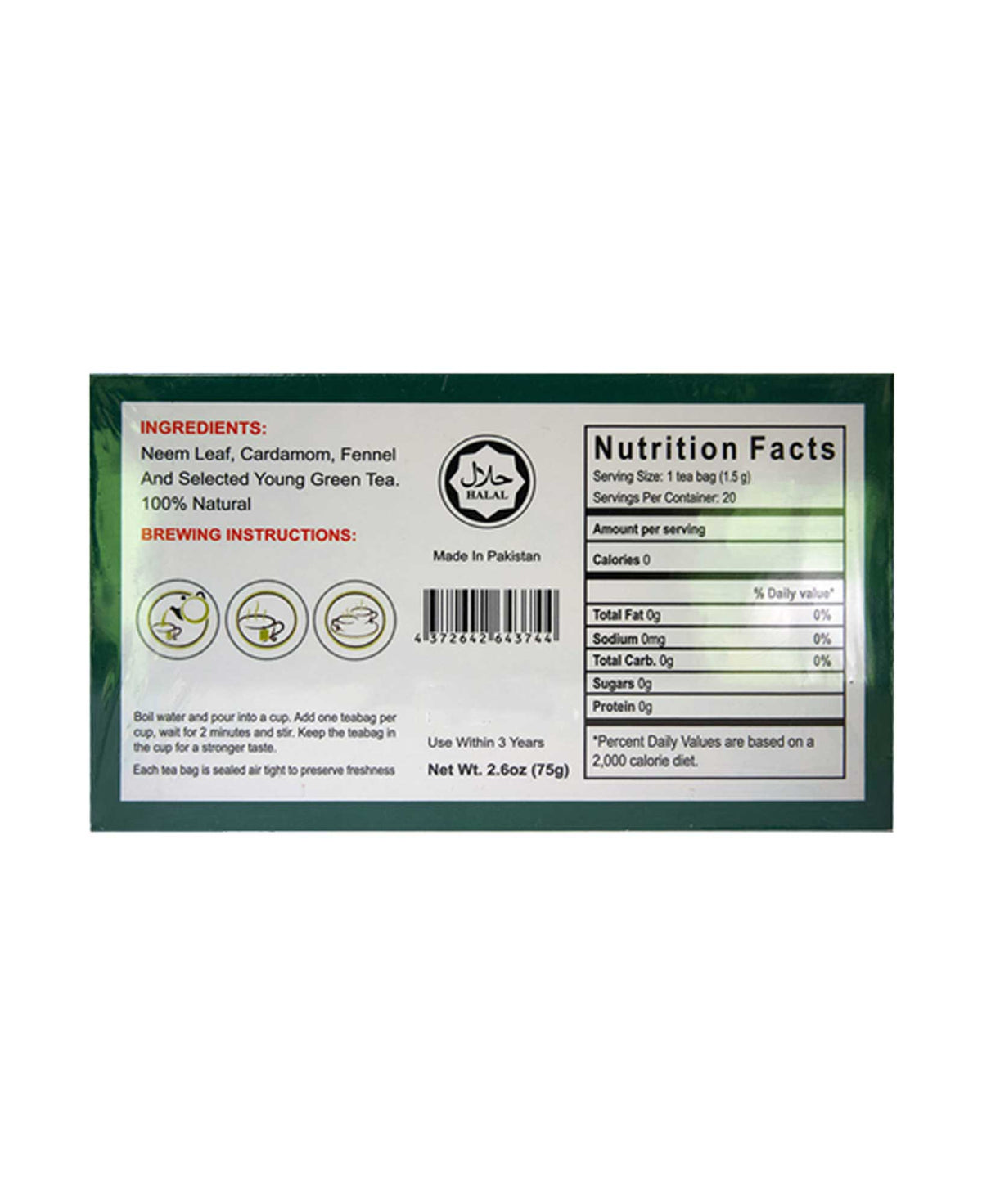 Neem Halal Herbal Tea