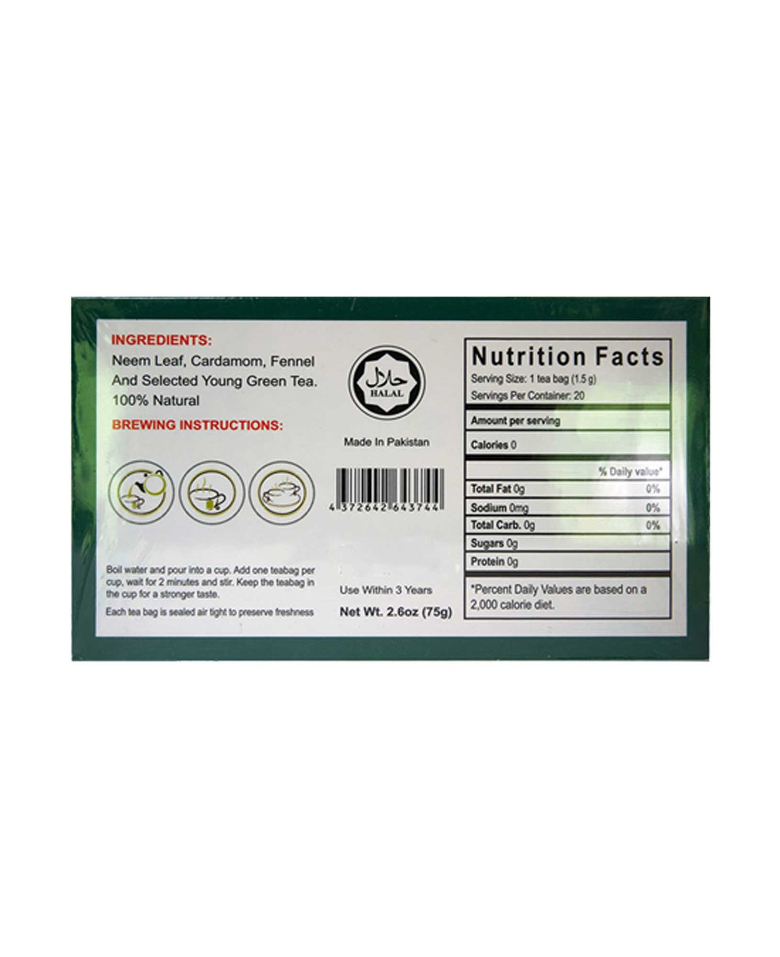 Neem Halal Herbal Tea