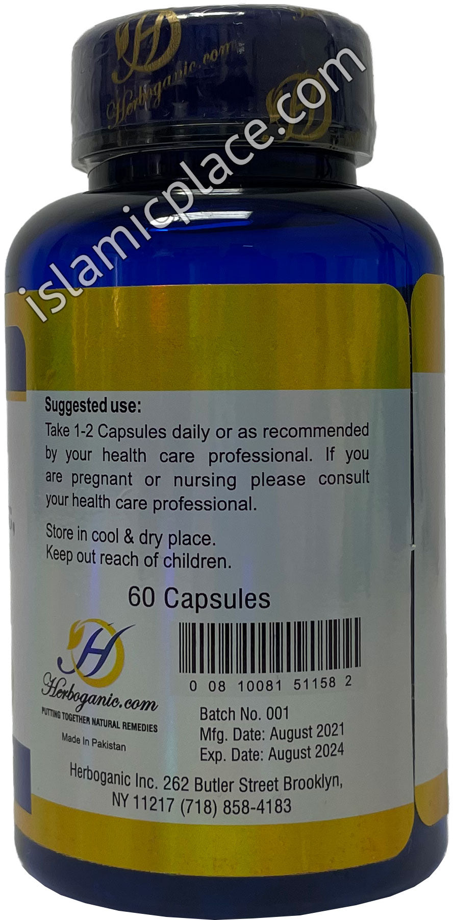 Immunity Booster - Black Seed, Turmeric, Ginger, Cinnamon & Garlic Capsules