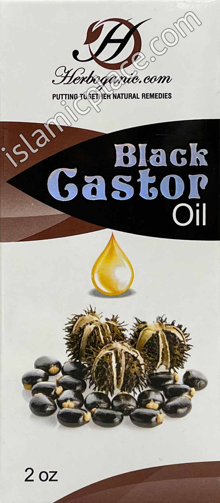 Black Castor Oil 2 oz - Natural