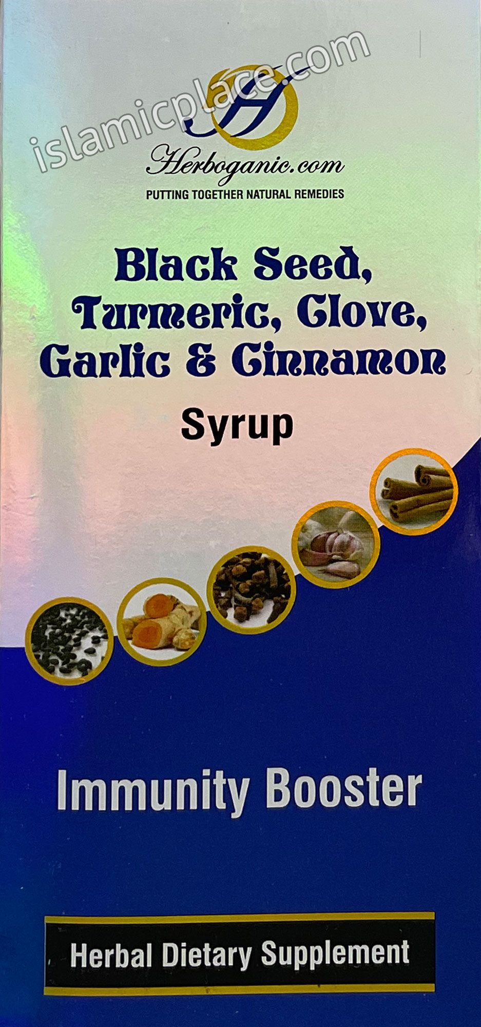 Immunity Booster Syrup - Black Seed, Turmeric, Clove, Garlic & Cinnamon
