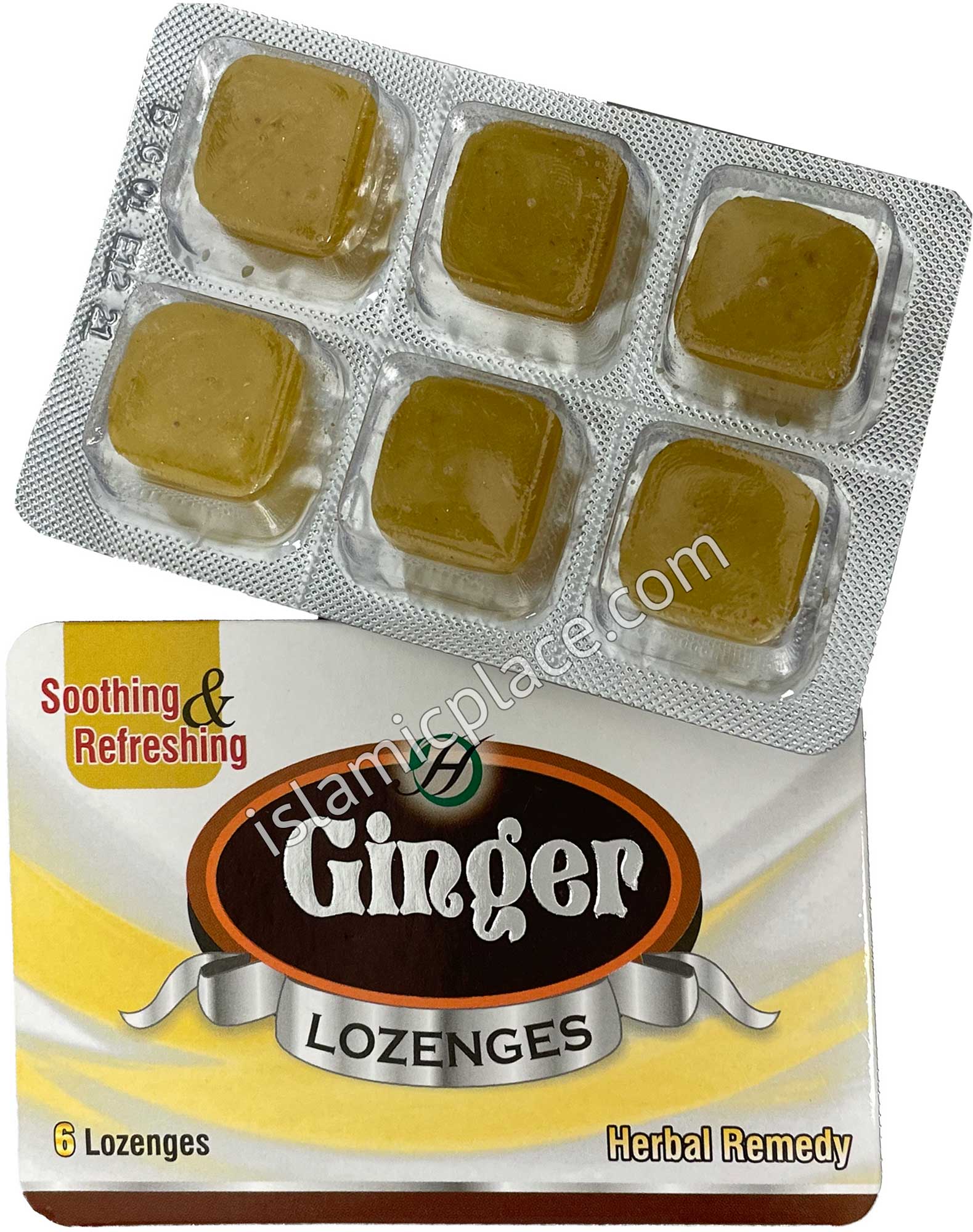 Ginger - Herbal Lozenges (pack of 6)