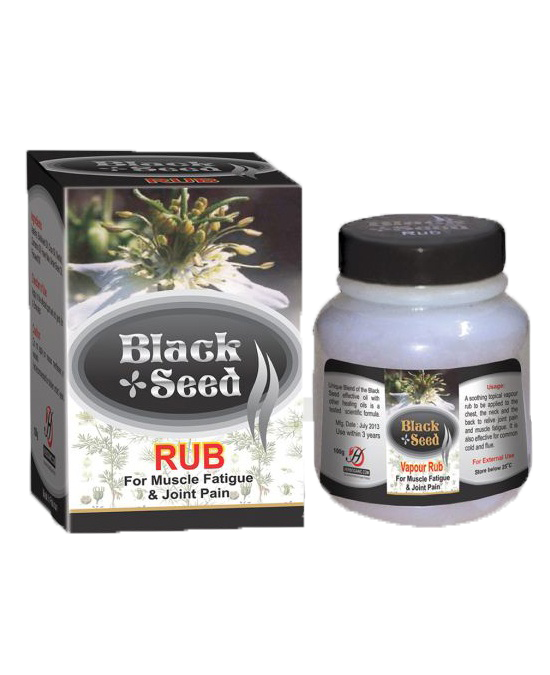 Black Seed Rub for Muscle Fatigue & Joint Pain