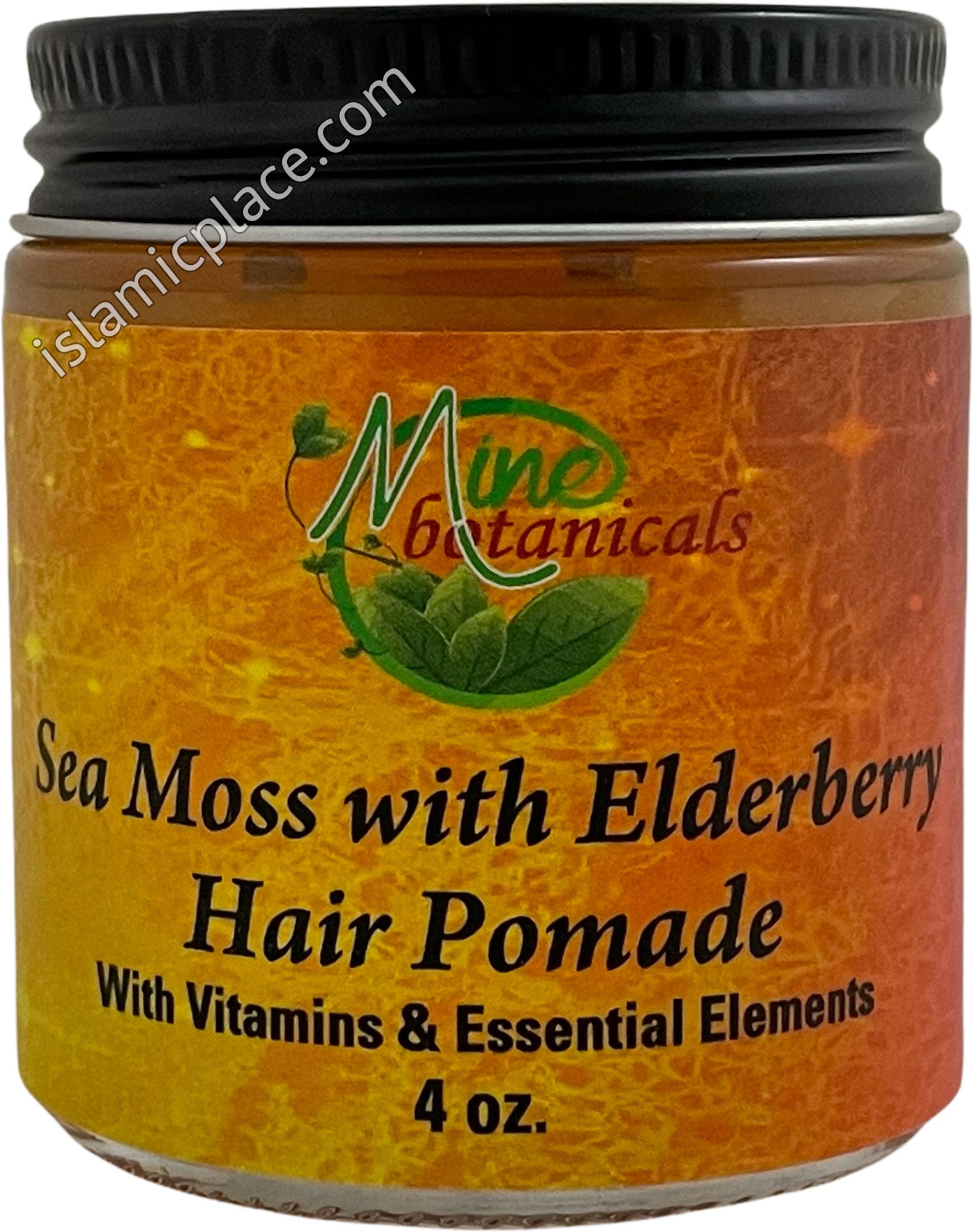 Sea Moss with Elderberry Hair Pomade with Vitamins & Essential Elements