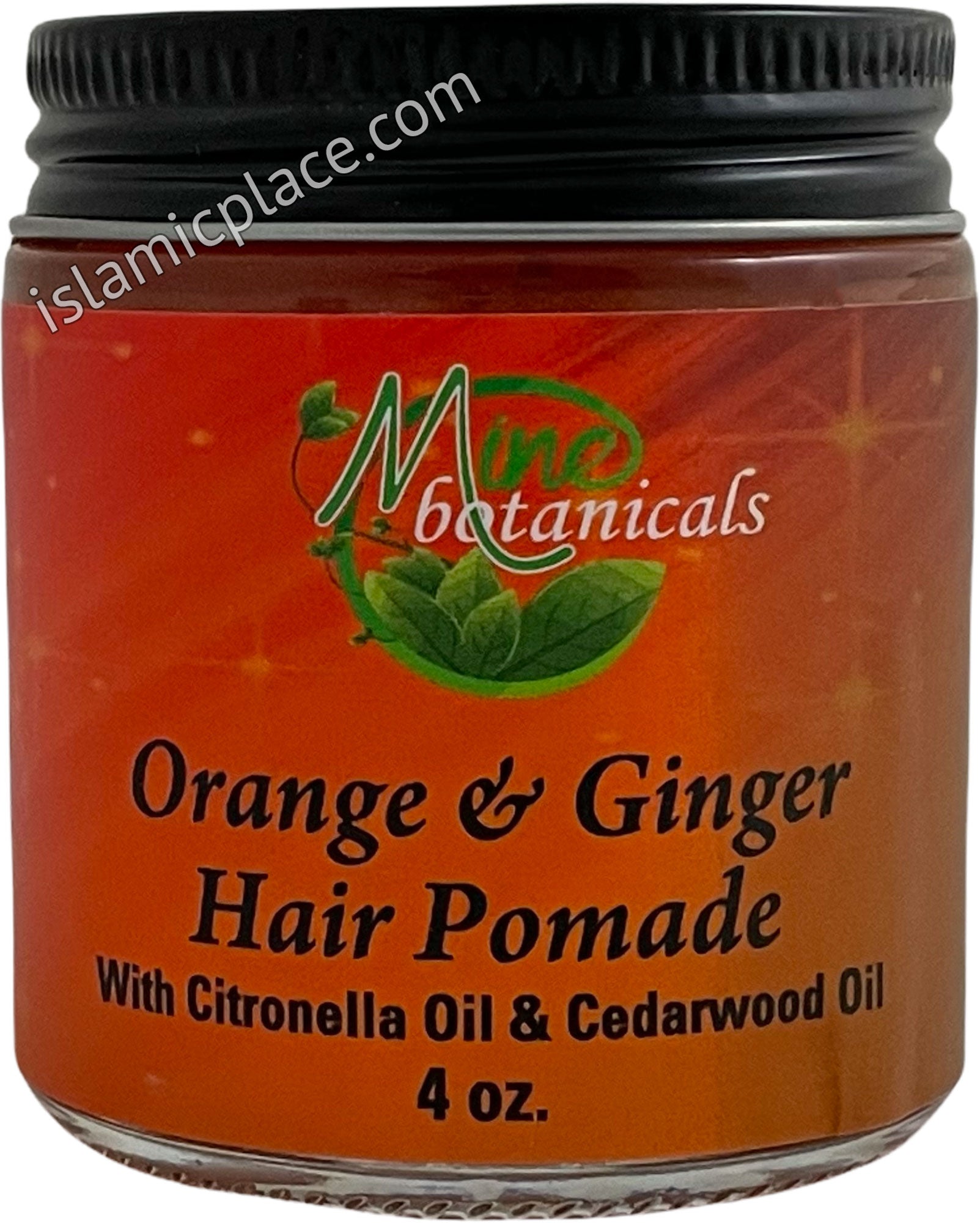 Orange & Ginger Hair Pomade with Citronella Oil & Cedarwood Oil