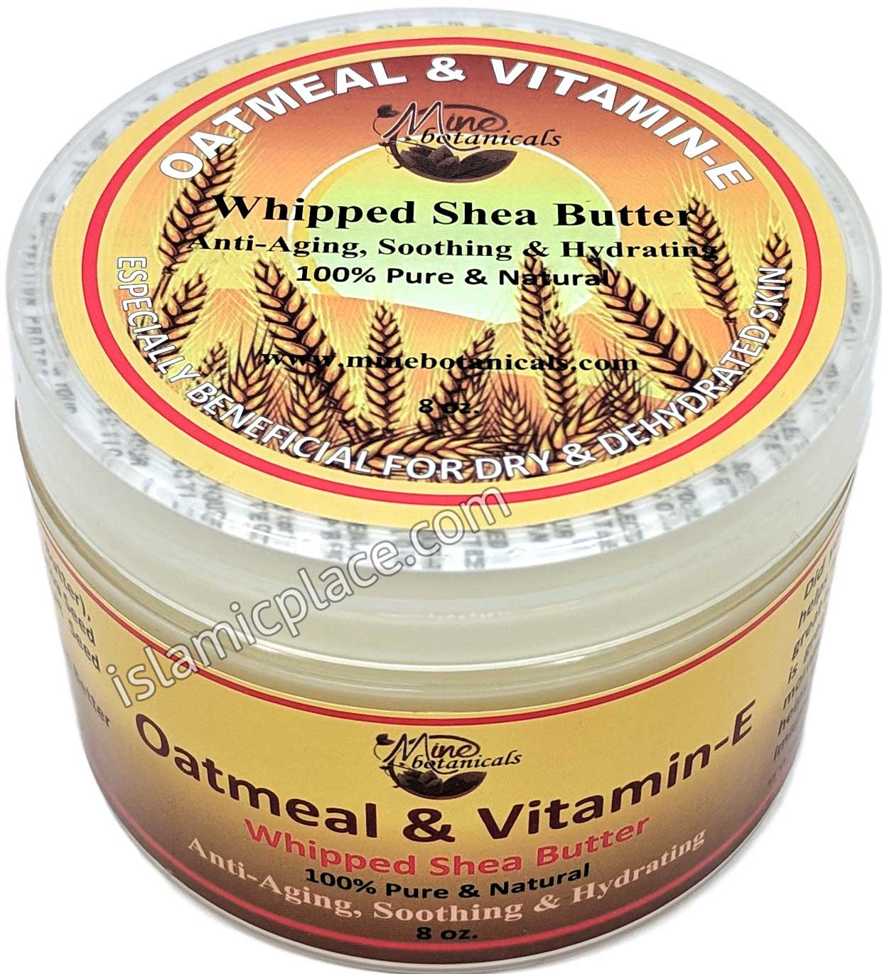 Oatmeal & Vitamin-E Whipped Shea Butter