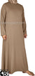 Oyster - Salima Simply Elegant Basic Abaya by BintQ