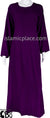 Dark Purple - Basics Plain Abaya by BintQ