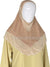 Nude - Sparle Net Style Teen to Adult (Large) Hijab Al-Amira (1-piece style) - Design 15