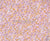 Muave, Mustard and Gray Flowers on Baby Pink Base - 45" Square Printed Khimar