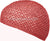 Coral - Nylon Knitted Solid Kufi