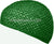 Islamic Green - Nylon Knitted Solid Kufi