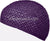 Purple - Nylon Knitted Solid Kufi