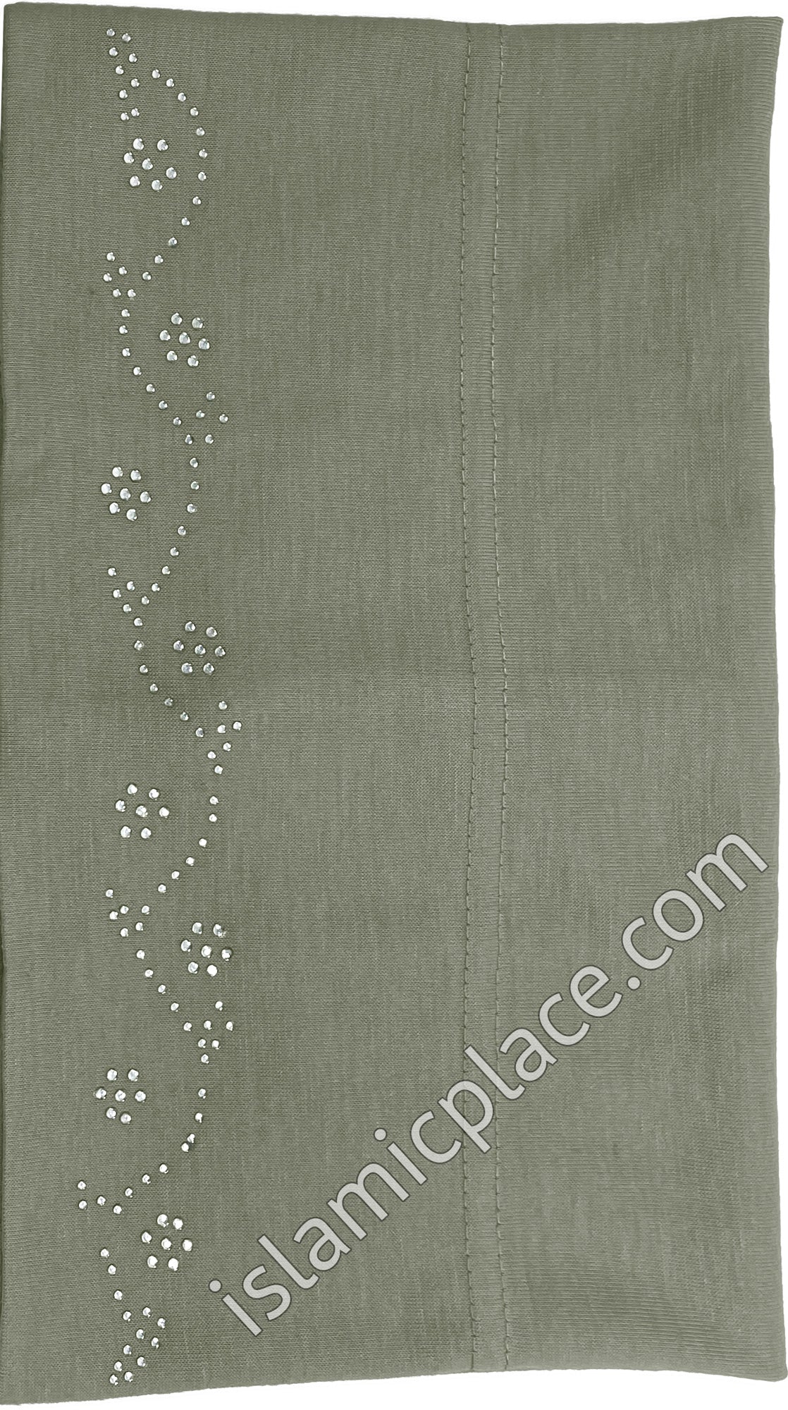 Light Sage - Underscarf with Rhinestones