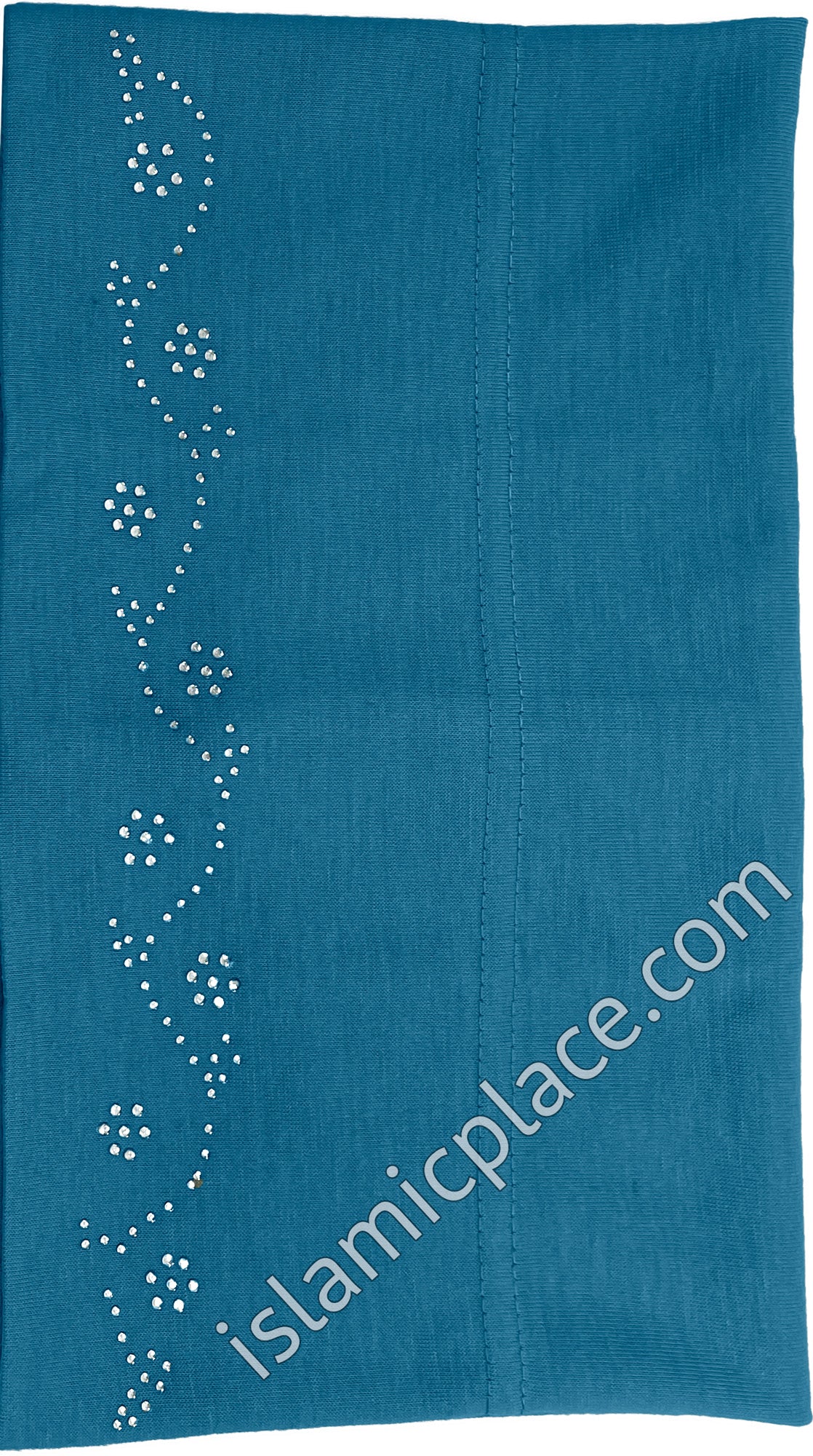Teal Blue - Underscarf with Rhinestones