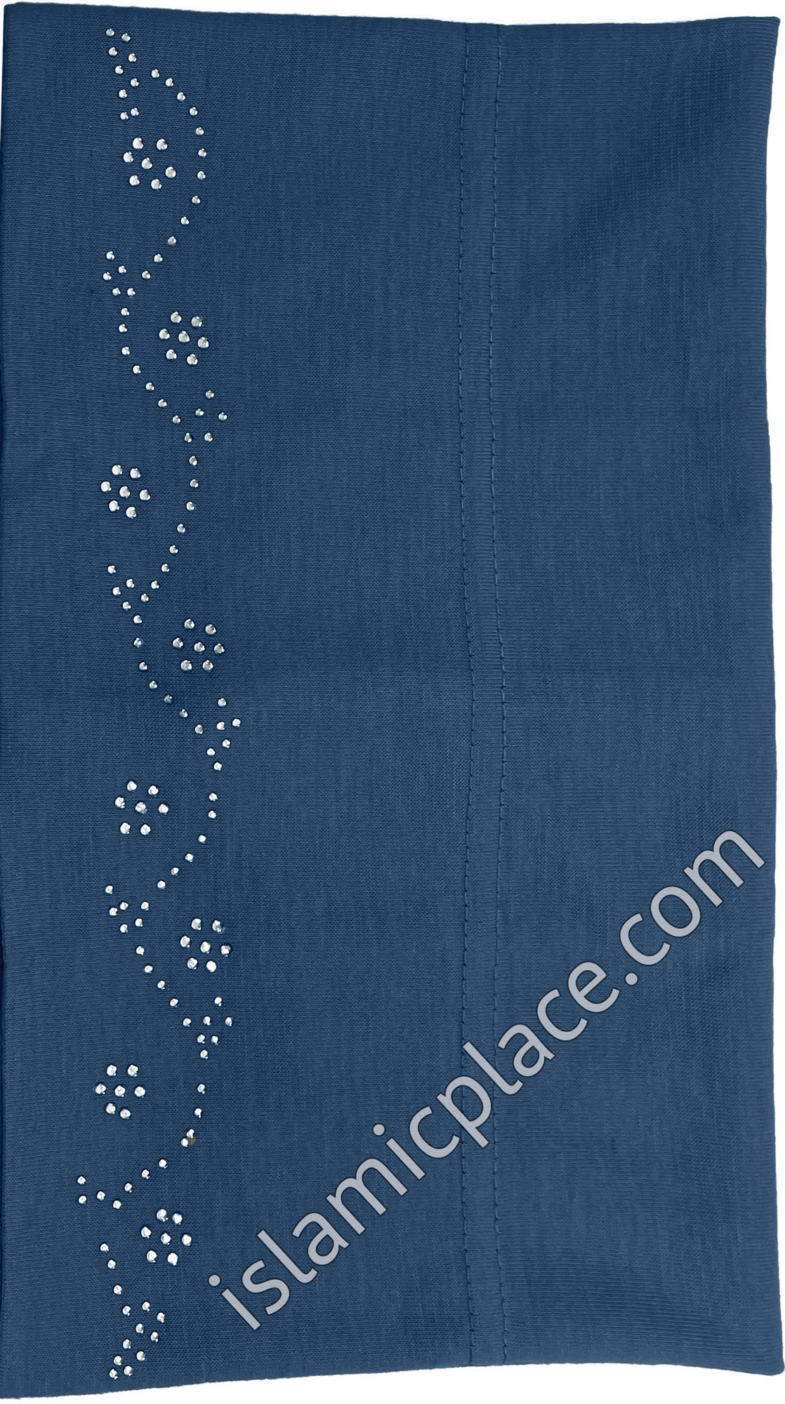 Denim Blue - Underscarf with Rhinestones