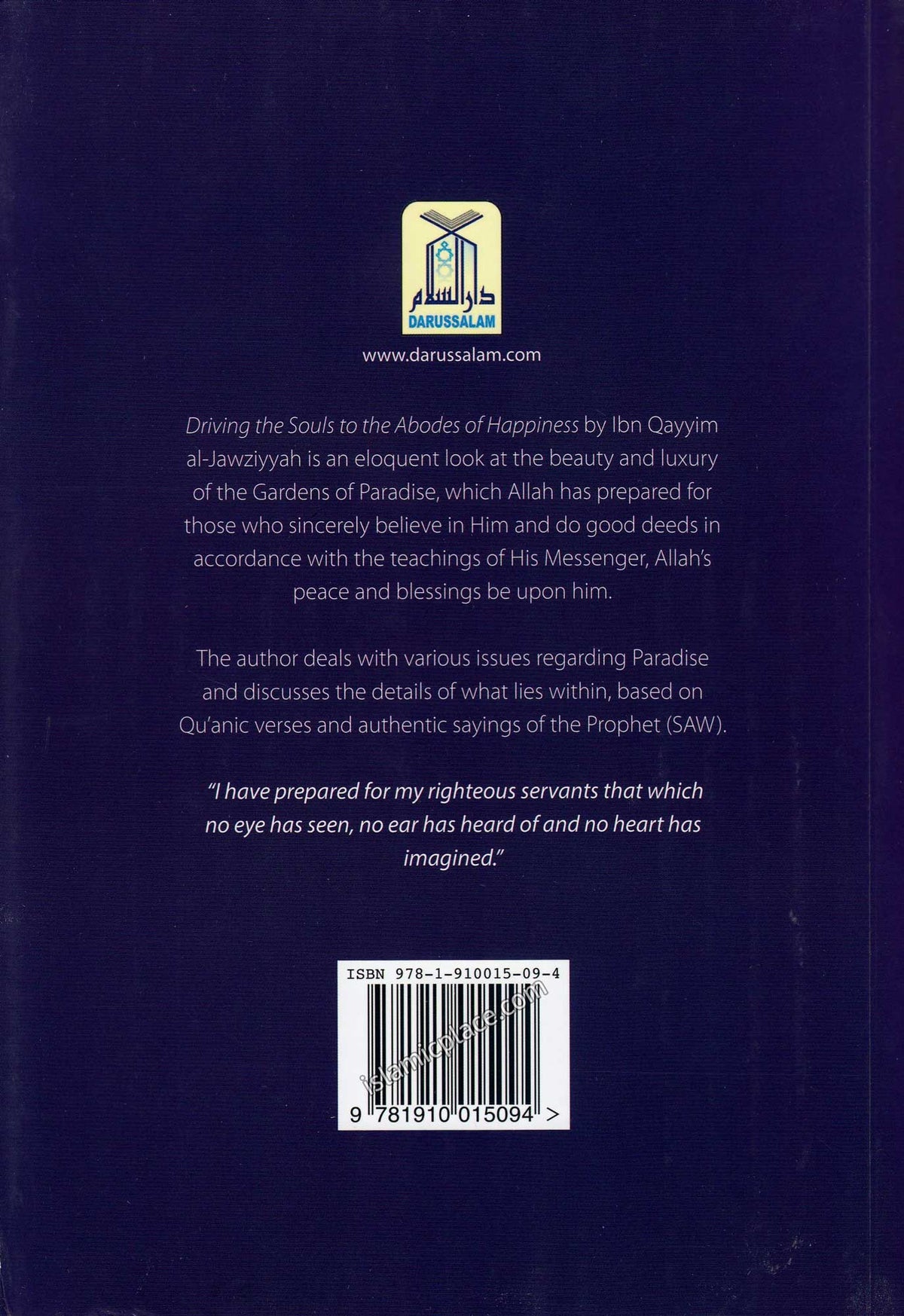 Driving the Souls to the Abodes of Happiness