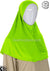 Lime Green - Plain Teen to Adult (Large) Hijab Al-Amira (1-piece style)