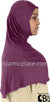 Concord Grape - Plain Adult (X-Large) Hijab Al-Amira (1-piece style)