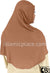 Glazed Pecan - Plain Adult (X-Large) Hijab Al-Amira (1-piece style)