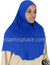 Cobalt - Plain Adult (X-Large) Hijab Al-Amira (1-piece style)
