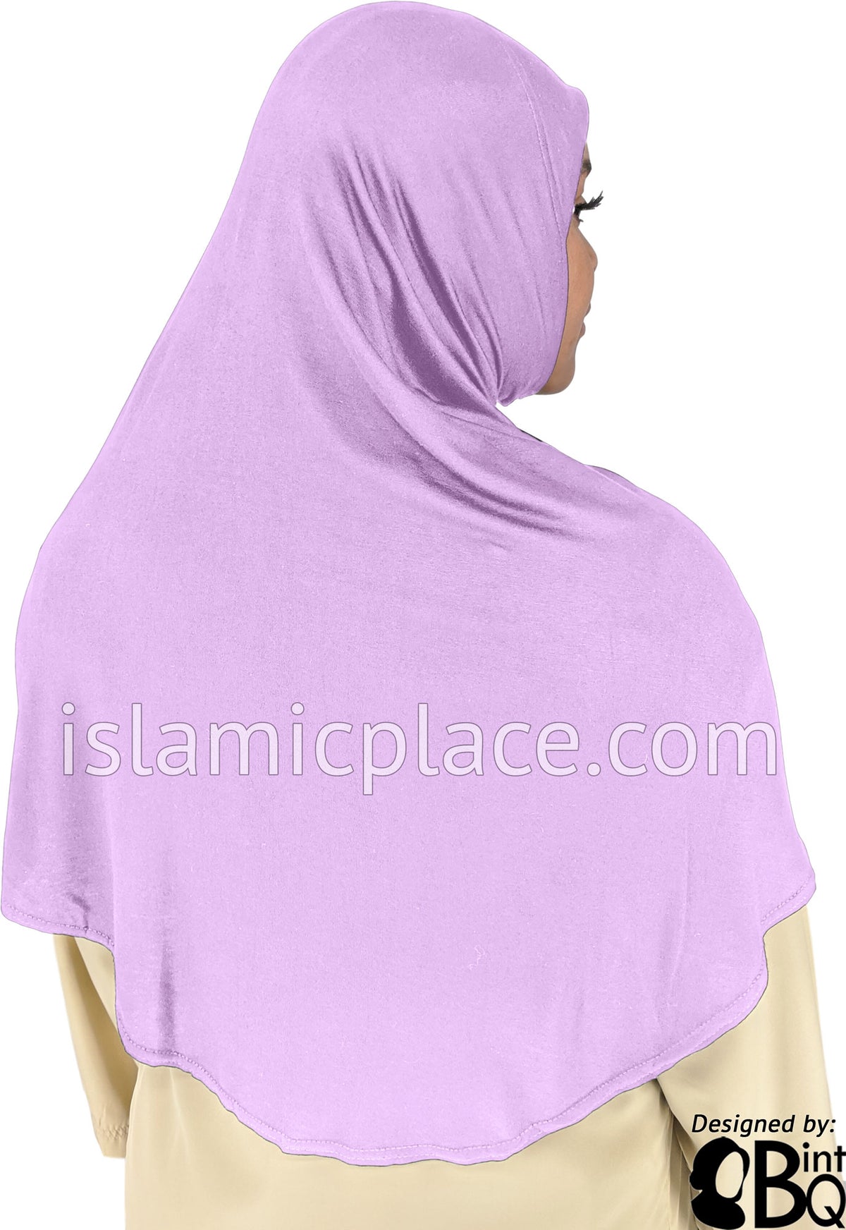 Lavender - Plain Adult (X-Large) Hijab Al-Amira (1-piece style)
