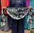 Black - Tie Dye Georgette Shayla Long Rectangle Hijab 28"x70"