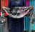 Plum and Black - Tie Dye Georgette Shayla Long Rectangle Hijab 28"x70"