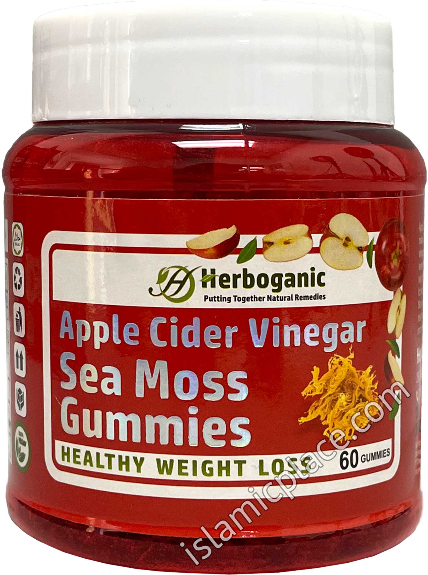 Apple Cider Vinegar Sea Moss Gummies - 60 Gummies