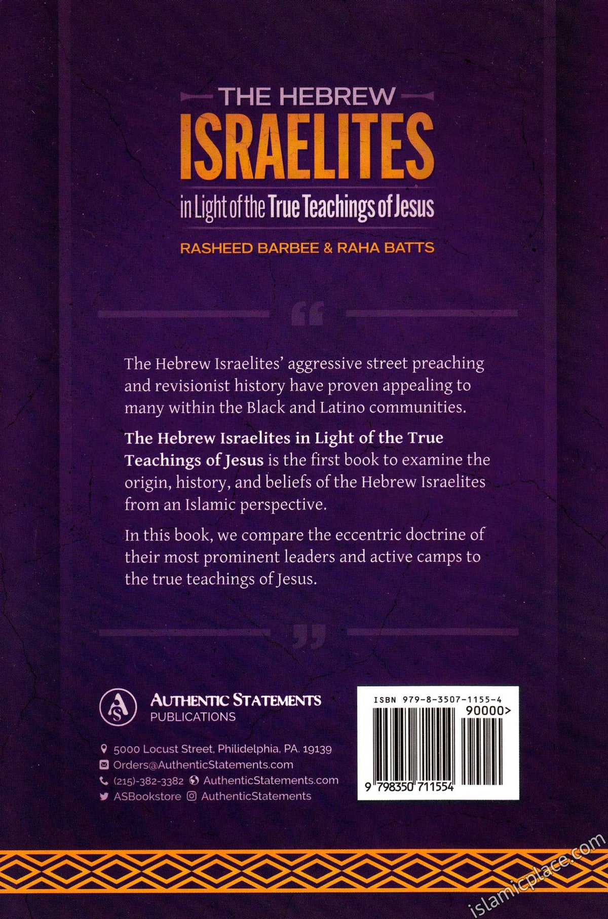 The Hebrew Israelites in Light of the True Teachings of Jesus