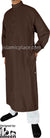 Brown - Men Saudi Ad-Daffah LT Thob by Ibn Ameen with Visible Buttons - IA3