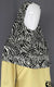 Black and White Zebra Print- Printed Teen to Adult (Large) Hijab Al-Amira (1-piece style)