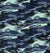 Navy Blue, Charcoal Gray and Baby Blue Camouflage Design- Printed Teen to Adult (Large) Hijab Al-Amira (1-piece style)