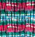 Green, Fuchsia Pink, Blue and Black Tie-Dye Design- Printed Teen to Adult (Large) Hijab Al-Amira (1-piece style)