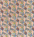 Sky Blue and Yellow Paisley on Pale Pink Base - Printed Girl size (1-piece) Hijab Al-Amira