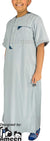 Slate Gray - Munir Style Boy Short Sleeve Thob by Ibn Ameen