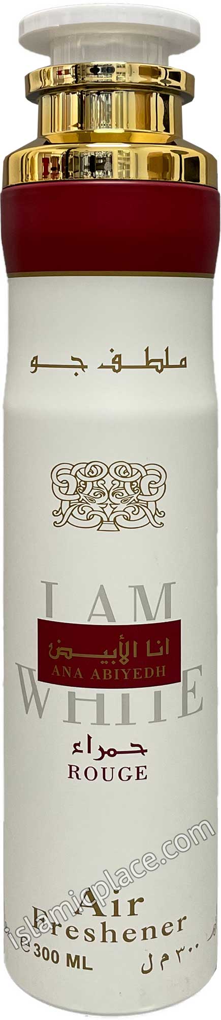 Ana Abiyedh - I am White - Rouge - Air Freshener Can (300 ml) by Lattafa