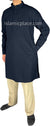 Navy Blue - Men Plain Kameez by Say