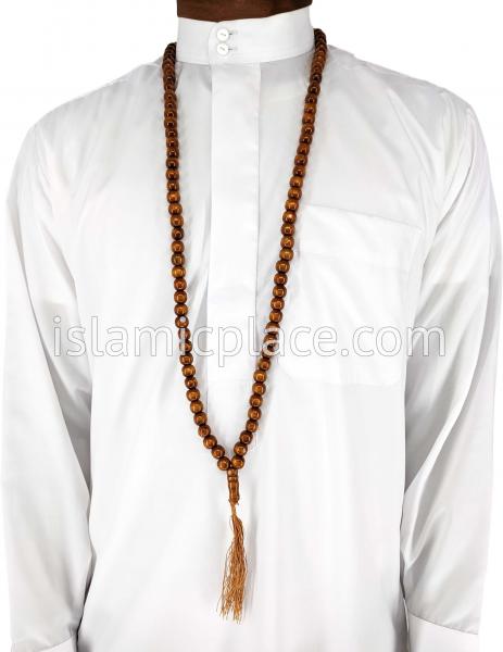 Caramel - Andalusia Design Wooden Tasbih Prayer Beads