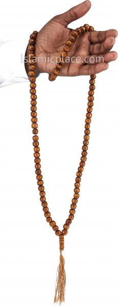 Caramel - Andalusia Design Wooden Tasbih Prayer Beads