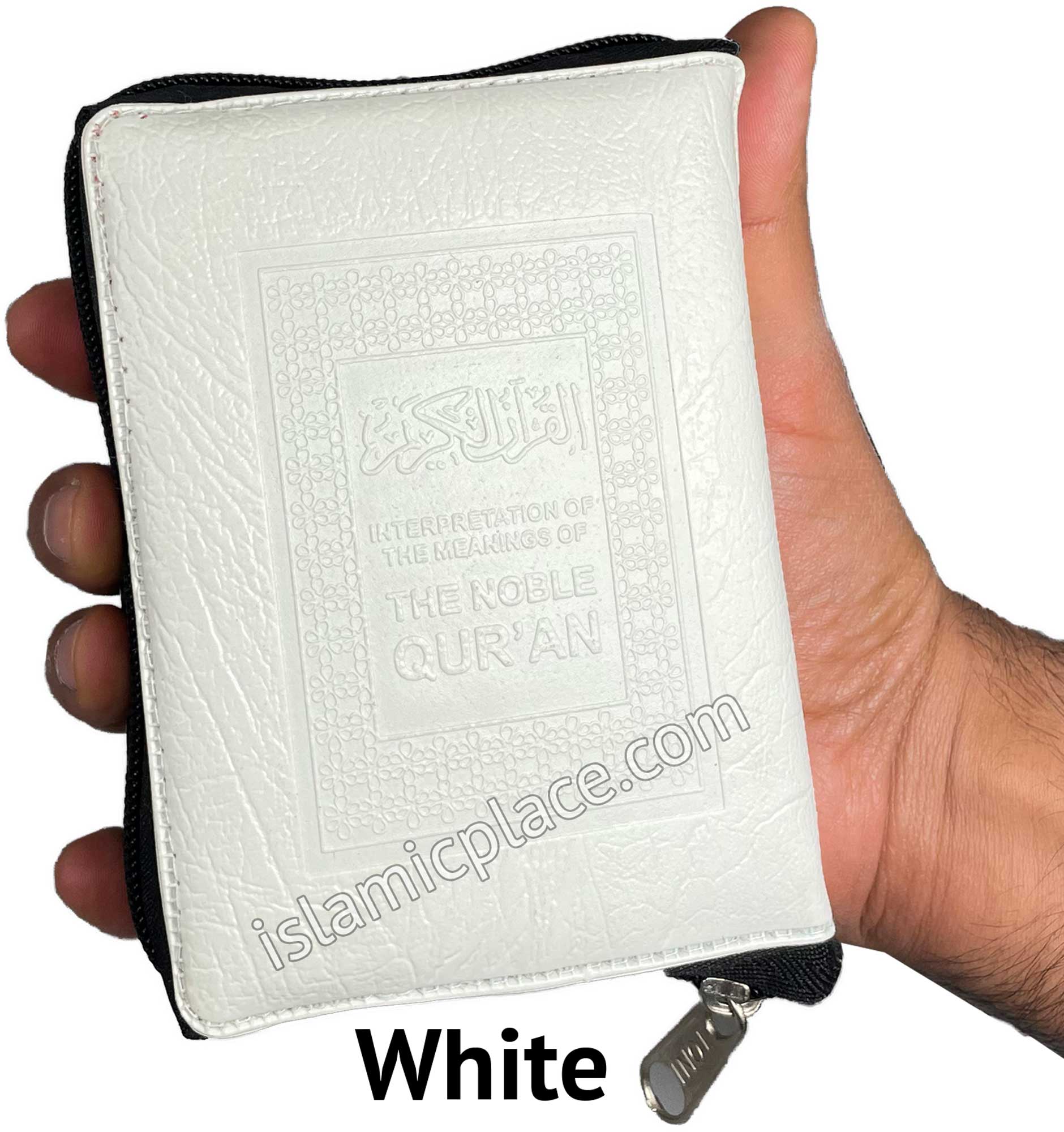 The Noble Quran (pocket size in zipper case) Arabic & English