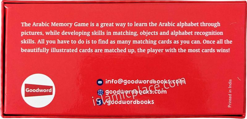 Arabic Memory Game (Lu'batuzzakirah Lilhurufil - Arabia)