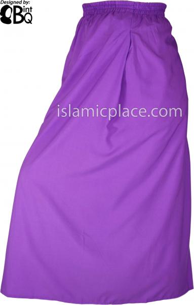 Light Purple - Basics Plain Skirt by BintQ