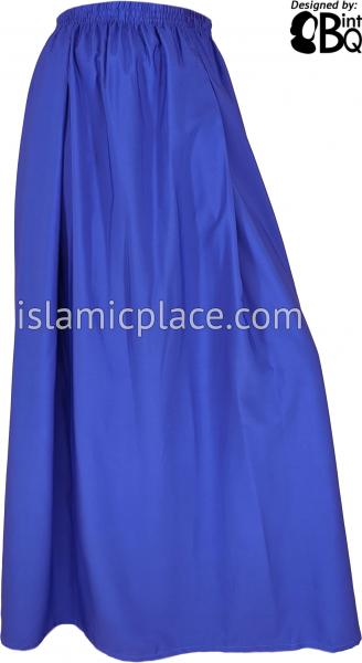 Cobalt Blue - Basics Plain Skirt by BintQ