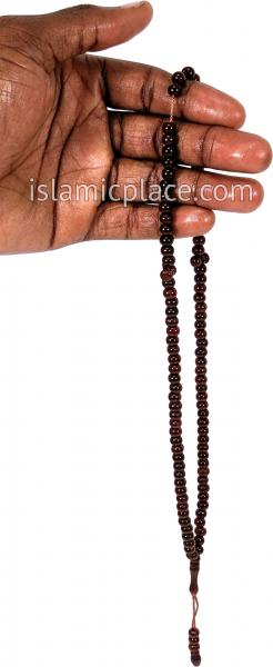 Chocolate - Tasbih Prayer Beads with Small Beads
