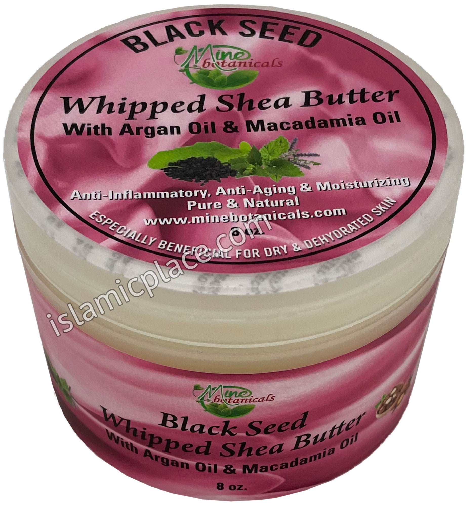 Black Seed Whipped Shea Butter With Argan & Macadamia Oil