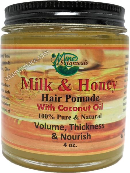 Milk & Honey Hair Pomade with Coconut Oil