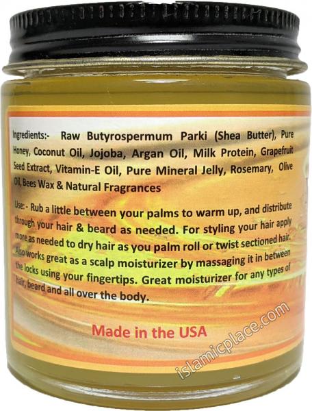 Milk & Honey Hair Pomade with Coconut Oil